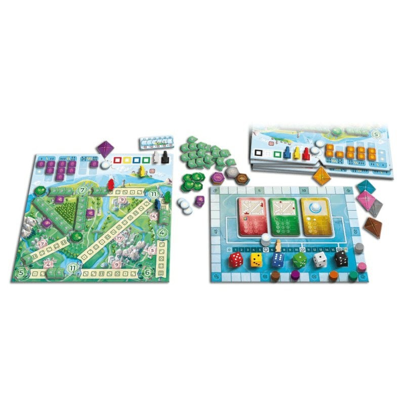 Green Planet Powerline jeu de société stratégie écologie Queen Games en bois - 3
