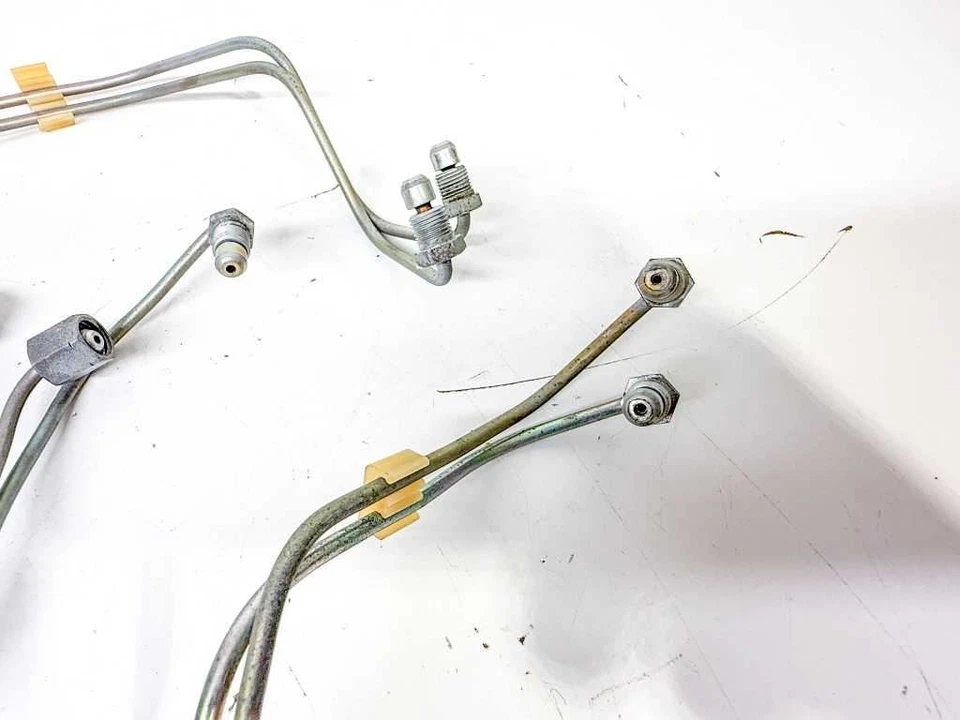 Juego de 8 líneas de inyector de combustible 76-80 Mercedes R107 450SL SLC W116 450SEL SE NLA Foto 3 de 4