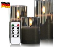 Led Kerzen Mit Timerfunktion, Flammenlose Kerzen Mit Fernbedienung, Elektrische