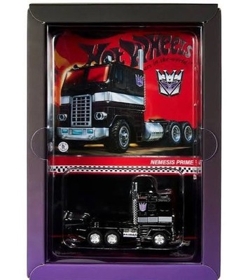Hot Wheels Transformers Nemesis Prime RLC Mattel Creations NEU SEALED