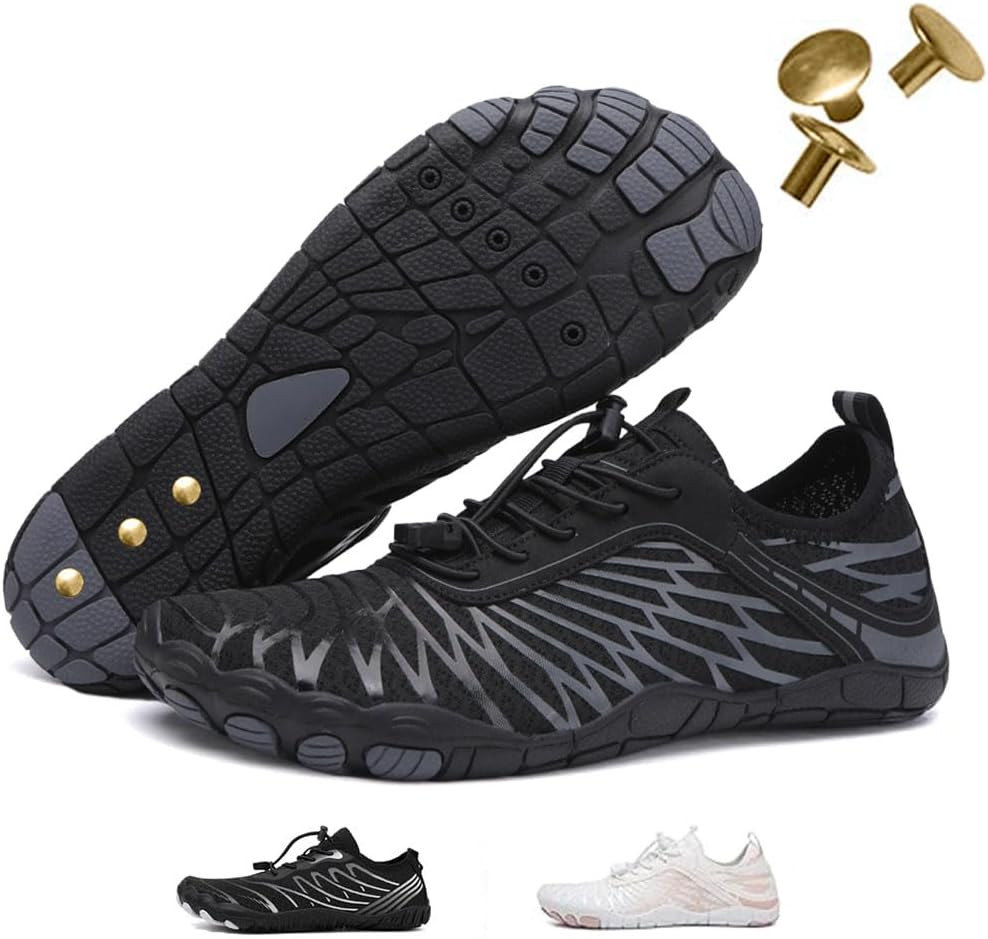 Hiking Barefoot Shoes,Wide Toe Water Shoes,Running Boots Sne