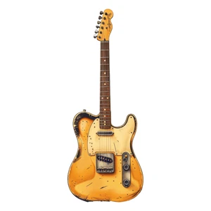 Guitar Musical Instrument Self Adhesive Sticker