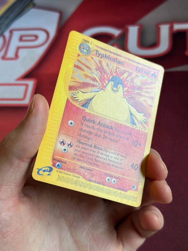 TYPHLOSION 64/165 Expedition Base Set E-SERIES NON-HOLO Pokemon TCG card NM+ - Image 2 of 3