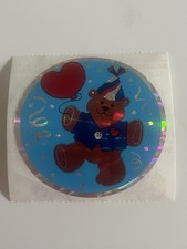 Vintage 1980s Sandylion Party Bear Sticker