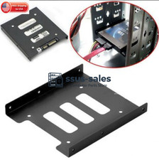 NEW 2.5" to 3.5" Metal Adapter Bracket Dock SSD Hard Drive Tray Caddy BLK35TO25