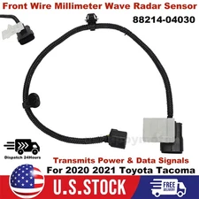 For 2020 2021 Toyota Tacoma Front Wire Millimeter Wave Radar Sensor 88214-04030