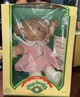 Cabbage Patch Kids Doll w/ Box Blonde Hair Blue Eyes Vintage 1984 New Arlene