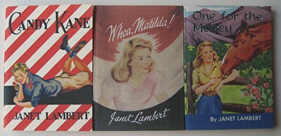 3 Books! CANDY KANE STORIES Janet Lambert PB 2001 WHOA MATILDA; etc. - XX