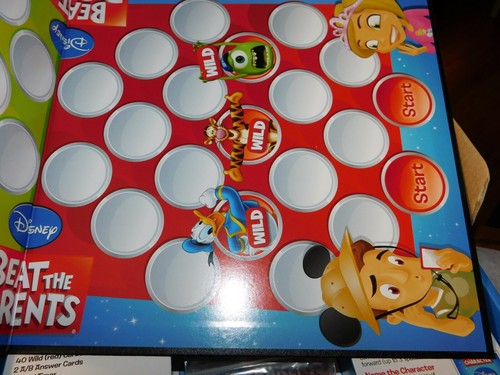 Disney Beat The Parents Board Game - Kids vs. Grown-Ups: Who Knows Disney Best? - Picture 9 of 11