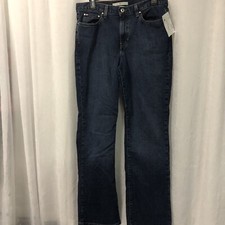 Tommy Hilfiger Women's Jeans Blue Hipster Boot Size 8