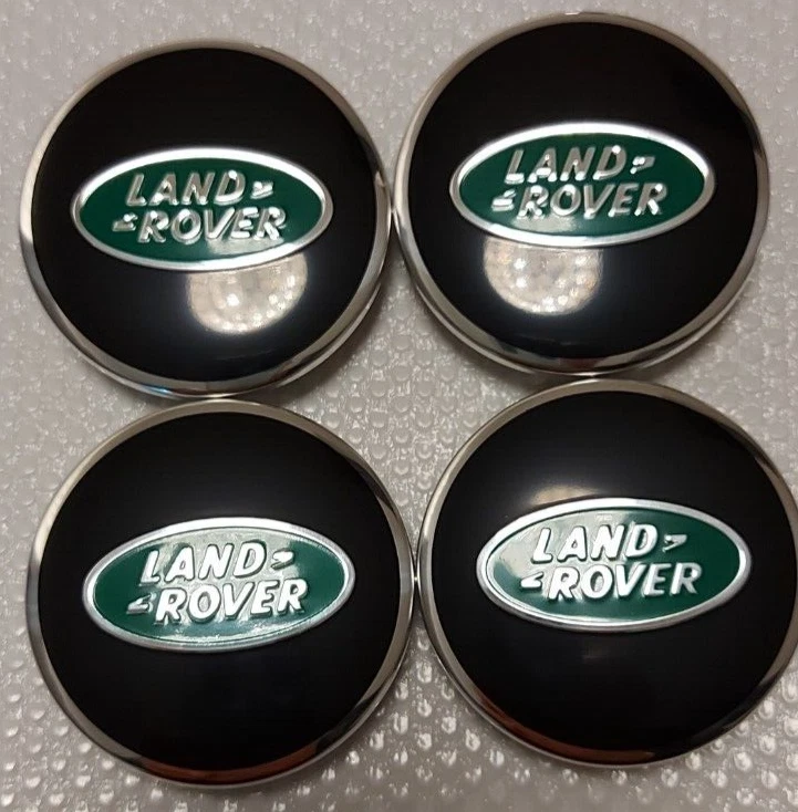 正品路虎 Freelander 车轮中心盖 62 毫米 2.48 英寸 4 件套 — 第 2/4 张图片