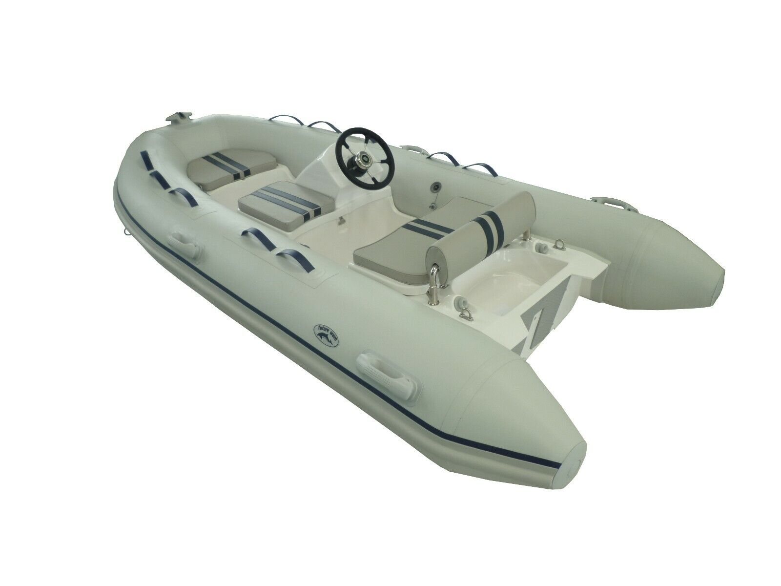 Schlauchboot GFK-RIB Future Wave Integline FW 320x160 GFK . bis 20 HP .