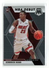 KENDRICK NUNN #268 RC 2019-20 PANINI MOSAIC HEAT NBA DEBUT