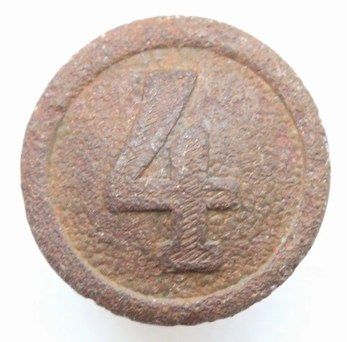 WW1 WWI Germany Army 4 Regiment Military Army Button