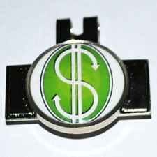 Magnetic Metal Golf Ball Marker 1" Custom made. Please see pics for detail 154