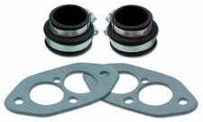 Vw Type 1 Black Dual Port Intake Manifold Boots Gaskets Vw Bug Bus Ghia