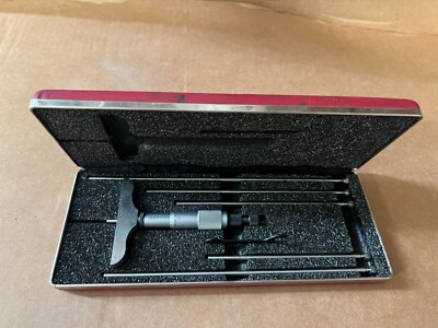 STARRETT Vintage Depth Micrometer   445 Excellent Classic