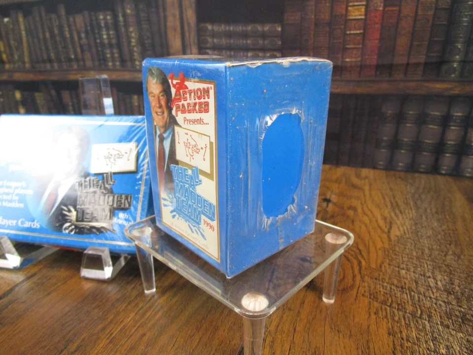 2 SEALED Packs 1990 & 1992 by ACTION PACKED -THE ALL MADDEN TEAM - 52 & 58 Cards - Image 4 of 4