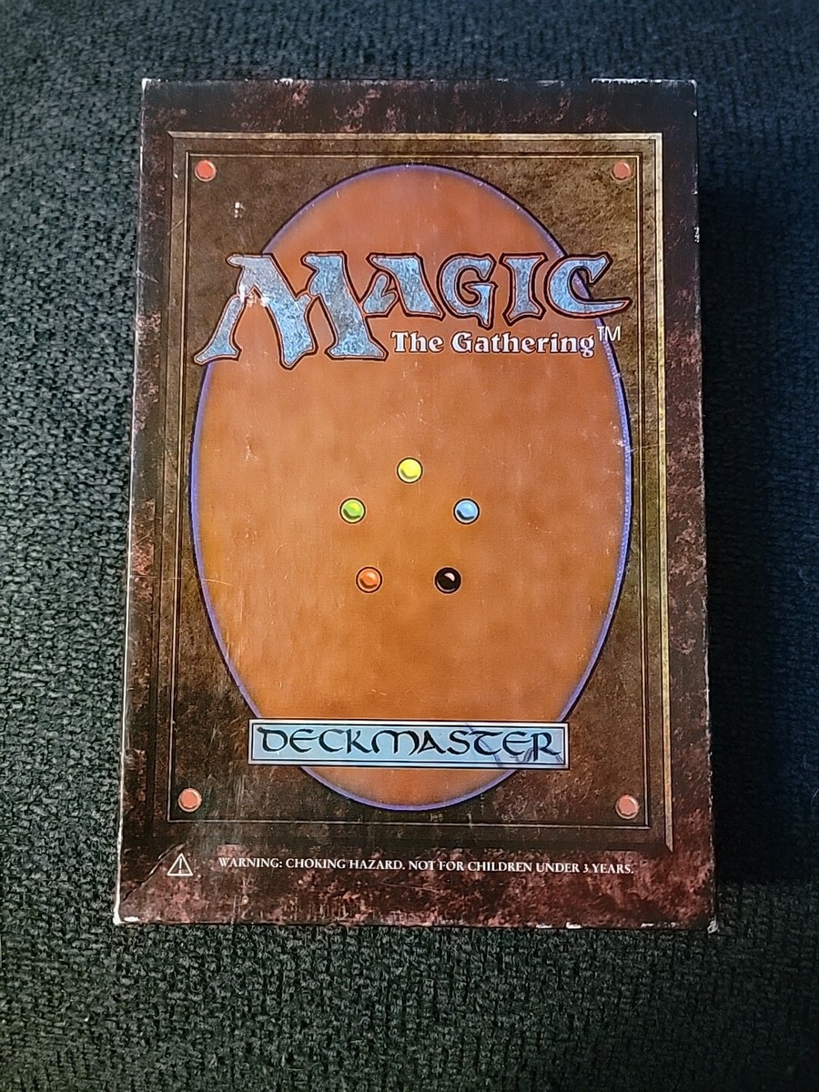 Magic The Gathering 4th Edition Starter Set Box - No Cards