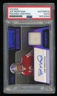 Joe Montana PSA/DNA (#10/15) 2021 Leaf Ultimate Sports Auto Game Worn Patch HOF