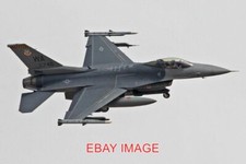 PHOTO AEROPLANE GENERAL DYNAMICS F-16CM '90-746 / WA' C/N 1C-354. FULL US MILIT