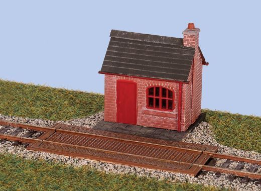 Ratio 555 Goods Yard Rail Weighbridge Plastic Kit OO Gauge