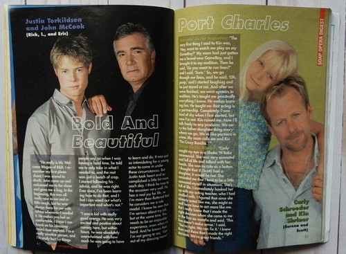 Soap Opera Digest Magazine Leslie Charles Kelly Ripa Ric Hearst GH 2001 Preview - Picture 12 of 14