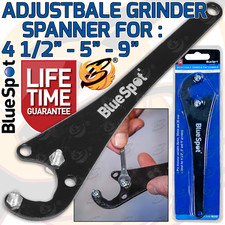 Angle Grinder Key Adjustable Spanner Key 2 Pin 4-1/2" - 5" - 9" Angle Grinders