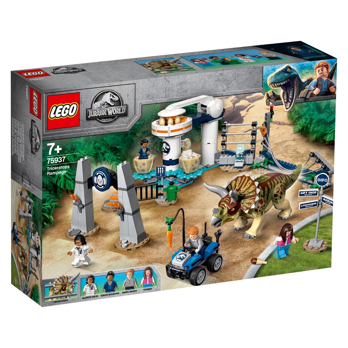Lego Jurassic Park World Construction Set - 75936 T. rex Rampage