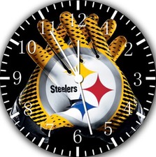 Pittsburgh Steelers Wall Clock F07 Personaliz...