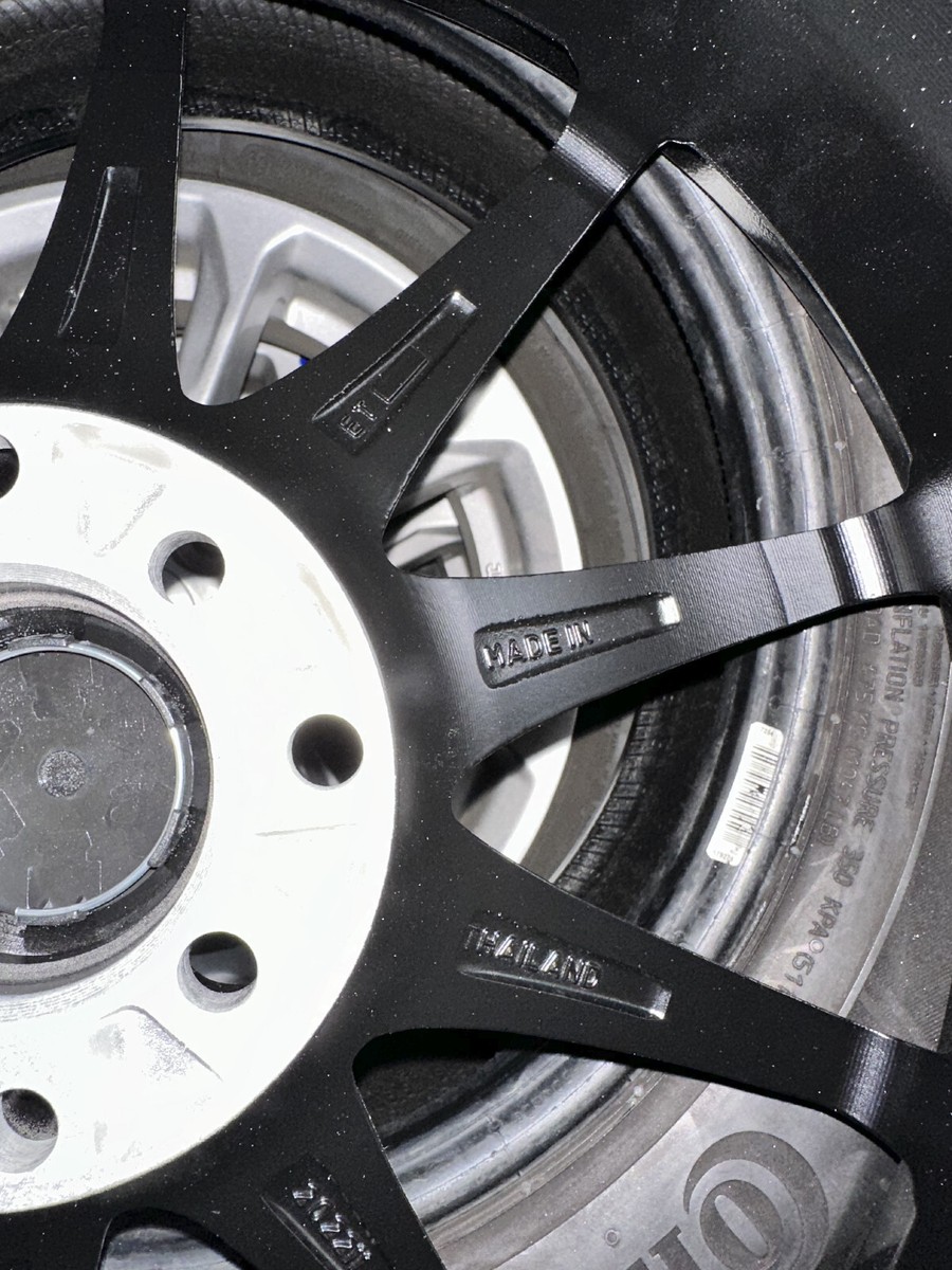 4枚　 BD Autotechnik 17inch 7J +45 5H114.3 New 17x7.5 SUPERFORGIATA Design 4x114.3 (4 wheel) fit Toyota Honda