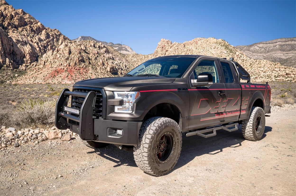 Dee Zee Hex Series Side Step +HEX SERIES/TXT BLACK SIDE STEP REGCAB (BRACKETS SO