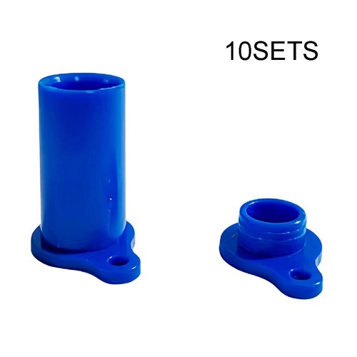 10 Sets of Black and Blue Dust Plugs for Solar Connector For Cable