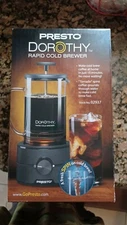Presto 02937 Dorothy™ Electric Rapid Cold Brewer Cold Brew At Home In 15 Minutes