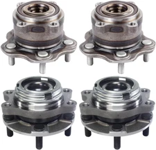 Front Rear Wheel Bearing Hub for 2007 - 2009 2010 2011 2012 Nissan Altima 2.5L