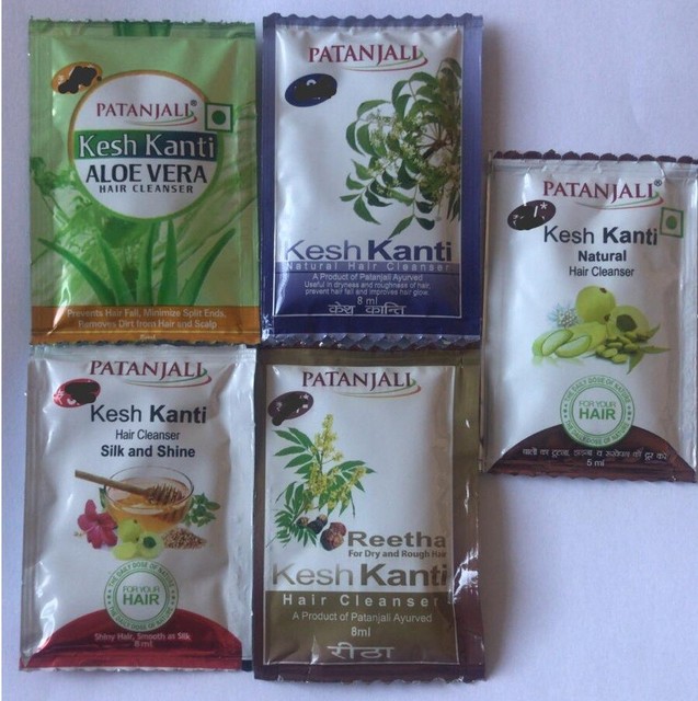 Swami Ramdev Patanjali Uk Kesh Kanti Multipack Herbal Shampoo