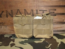 Condor Tactical  Open Top Bungee Double Magazine MOLLE FDE