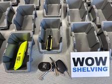 Carton of 50 Workshop Plastic Parts Storage garage Containers Bins Box Boxes lin