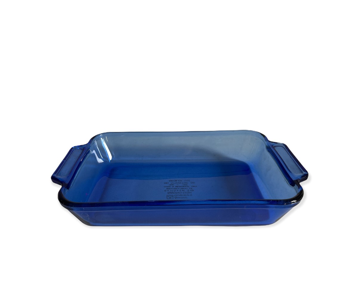 Anchor Hocking Ovenware Cobalt Blue Glass Casserole Baking