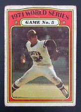 1972 Topps #225 - 1971 WS GAME 5 - NELSON BRILES - VG