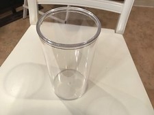 Plastic Display Case..One.. Full View..NEW.. 8 X 4 X 4 Inches For Collectibles