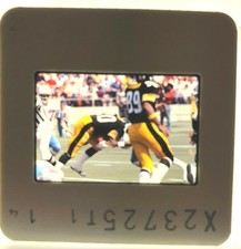 ROCKY BLEIER FOOTBALL Transparency TV MEDIA SLIDE - PITTSBURGH STEELERS