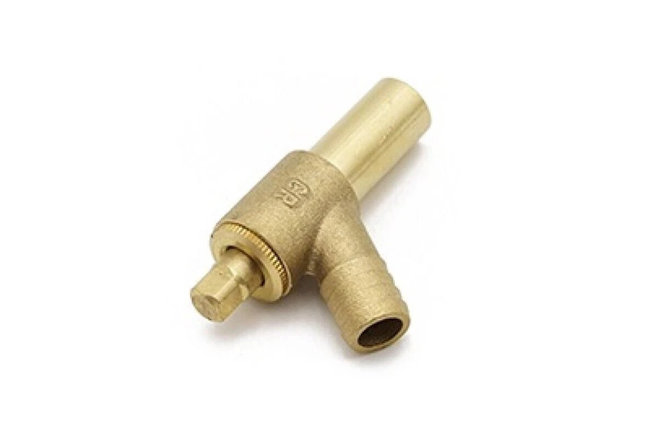 15mm Drain Off Cock Type A Draw Off Cock Long Tail DZR Fits John Guest SpeedFit