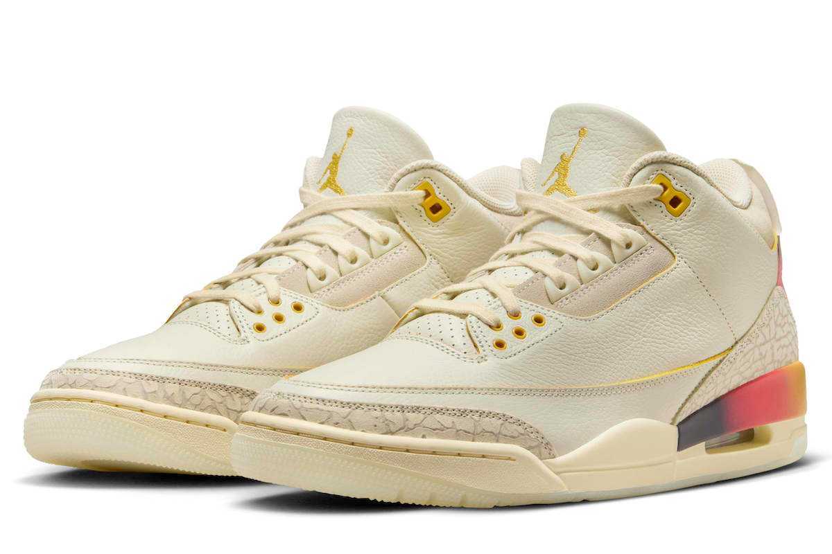 J Balvin × Nike Air Jordan 3 Retro SP Sunset FN0344-901 Beige