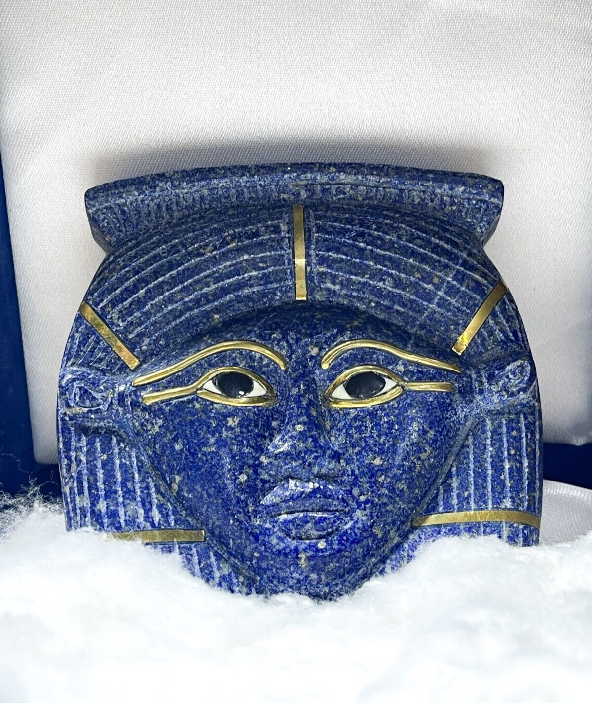 Egyptian Goddess Hathor head statuette, Goddess Hathor Artifacts.