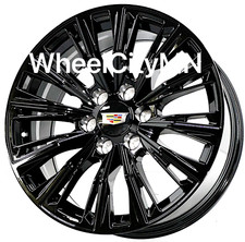 22 Gloss Black 4882 Oe Replica Wheels Fits 2026 Cadillac Escalade V 6x5.5 28