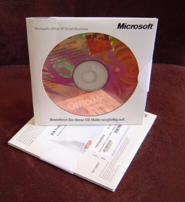 Office XP   Word Excel Outlook Publisher   Dauerlizenz   ready Windows 7   NEU!