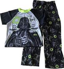 Pajama Set SIze 8 Star Wars Darth Vader Boys 2 Pc Stormtroopers Shirt Pants