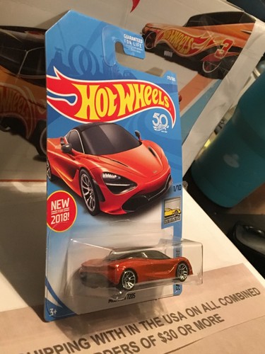 HOT WHEELS MCLAREN 720S FACTORY FRESH 1/10 / NEW FOR 2018 ORANGE VHTF!! - Picture 9 of 16