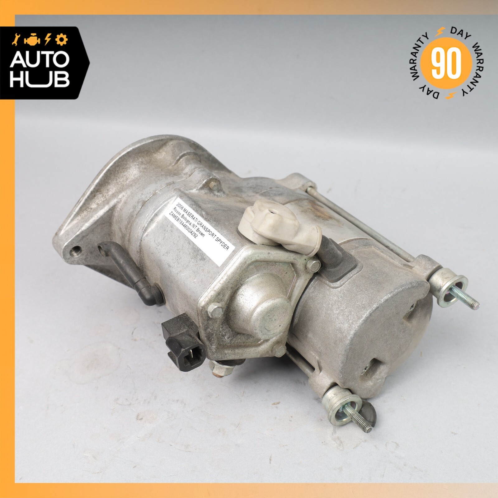 02-19 Maserati Gransport Spyder GranTurismo / Ferrari F430 Engine Starter OEM
